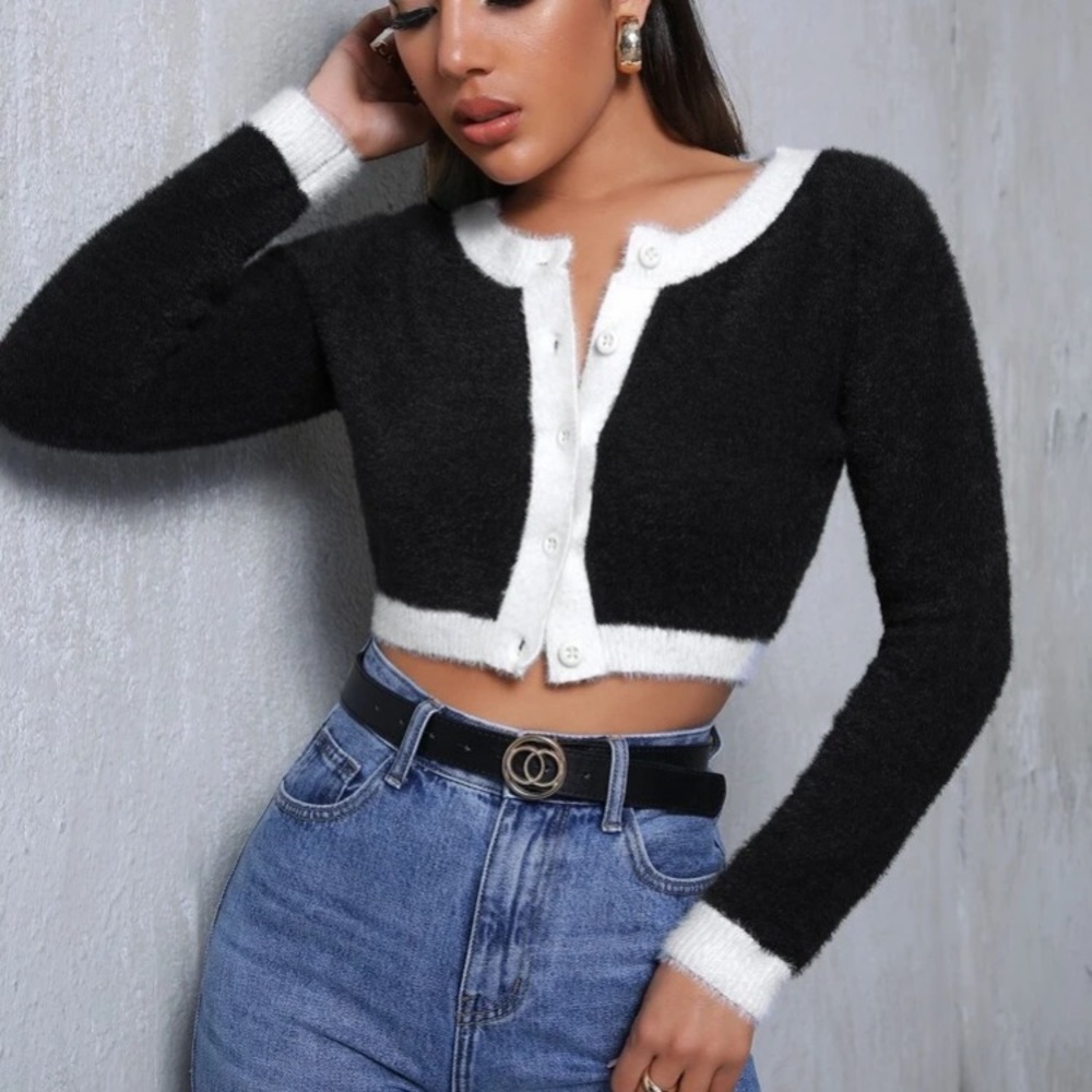 Fuzzy sweater